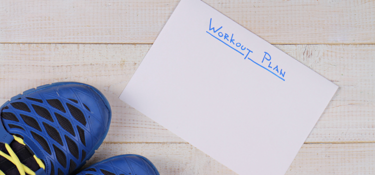 Beginner walking plan sneakers